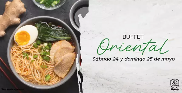 Noticia - Buffet de fin de semana: oriental