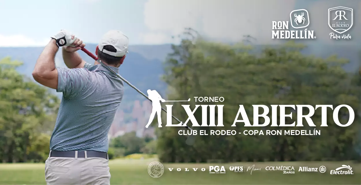 Noticia - LXIII Abierto de Golf - Copa Ron Medellín